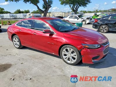 Czwarte zdjęcie samochodu z boku: 2017 CHEVROLET MALIBU PREMIER VIN:1G1ZH5SX5HF125021 - miniatura
