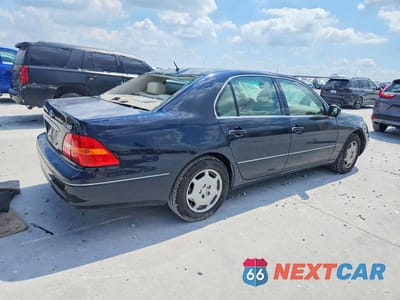 Trzecie zdjęcie samochodu z tyłu: 2002 LEXUS LS 430 VIN:JTHBN30F420077455 - miniatura