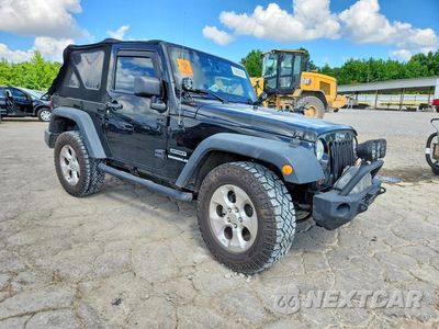 Czwarte zdjęcie samochodu z boku: 2013 JEEP WRANGLER SPORT VIN:1C4AJWAGXDL533459 - miniatura