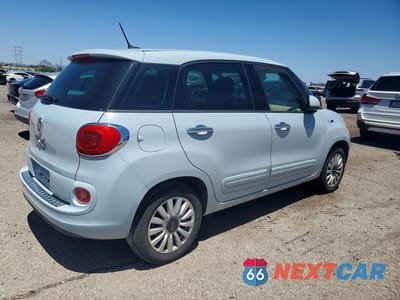 Trzecie zdjęcie samochodu z tyłu: 2014 FIAT 500L EASY VIN:ZFBCFABH7EZ028159 - miniatura