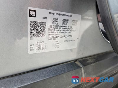 Zdjęcie 14 z 14 samochodu: 2023 GMC YUKON SLT VIN:1GKS2BKD3PR136776 - miniatura