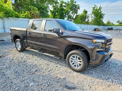 Czwarte zdjęcie samochodu z boku: 2021 CHEVROLET SILVERADO K1500 RST VIN:3GCUYEED4MG336853 - miniatura