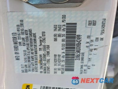 Zdjęcie 13 z 13 samochodu: 2017 LINCOLN MKZ HYBRID RESERVE VIN:3LN6L5MUXHR642499 - miniatura