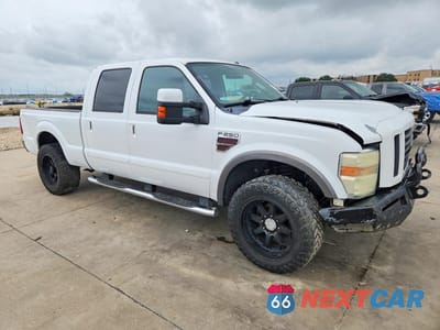 Czwarte zdjęcie samochodu z boku: 2008 FORD F250 SUPER DUTY VIN:1FTSW21R68EA11583 - miniatura