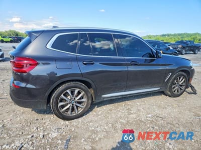 Trzecie zdjęcie samochodu z tyłu: 2019 BMW X3 XDRIVE30I VIN:5UXTR9C53KLE17839 - miniatura