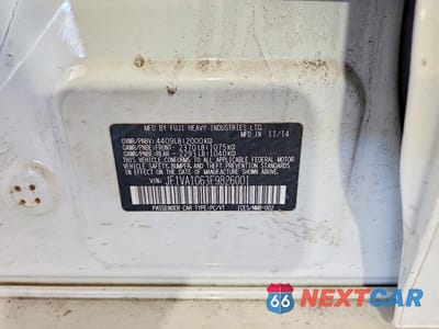 Zdjęcie 12 z 12 samochodu: 2015 SUBARU WRX LIMITED VIN:JF1VA1G63F9826001 - miniatura
