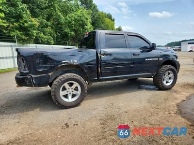 Trzecie zdjęcie samochodu z tyłu: 2012 DODGE RAM 1500 SPORT VIN:1C6RD7MT5CS192993 - miniatura