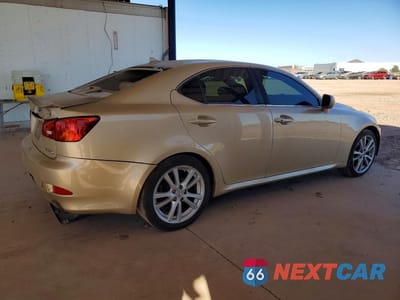 Trzecie zdjęcie samochodu z tyłu: 2007 LEXUS IS 250 VIN:JTHBK262175035410 - miniatura