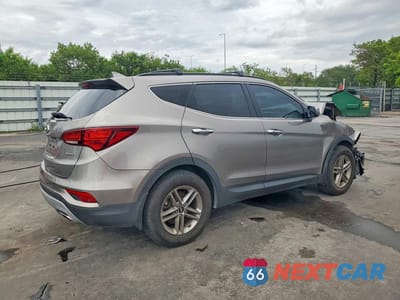 Trzecie zdjęcie samochodu z tyłu: 2018 HYUNDAI SANTA FE SPORT 2.4L VIN:5NMZU3LB5JH105547 - miniatura