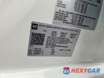 Zdjęcie 12 z 12 samochodu: 2022 GMC SIERRA LIMITED K1500 SLT VIN:3GTU9DEDXNG141154 - miniatura