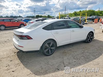 Trzecie zdjęcie samochodu z tyłu: 2023 HONDA ACCORD HYBRID SPORT-L VIN:1HGCY2F72PA070398 - miniatura