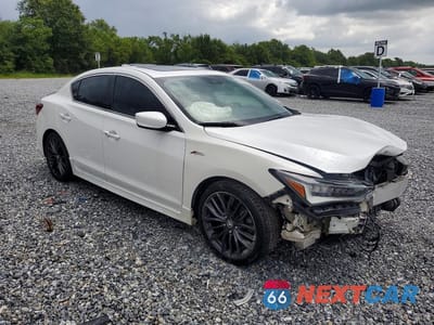 Czwarte zdjęcie samochodu z boku: 2021 ACURA ILX PREMIUM A-SPEC VIN:19UDE2F8XMA006711 - miniatura