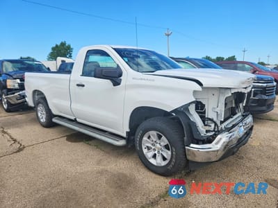 Czwarte zdjęcie samochodu z boku: 2023 CHEVROLET SILVERADO C1500 VIN:3GCNAAED3PG279891 - miniatura