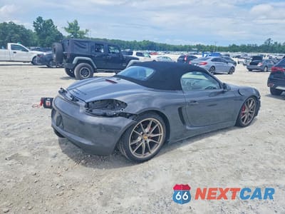 Trzecie zdjęcie samochodu z tyłu: 2016 PORSCHE BOXSTER VIN:WP0CB2A83GS140484 - miniatura
