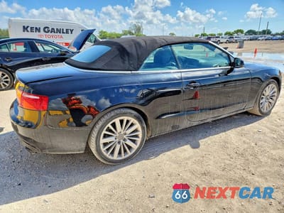 Trzecie zdjęcie samochodu z tyłu: 2012 AUDI A5 PREMIUM VIN:WAUCFAFH5CN001812 - miniatura