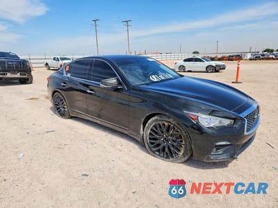 Czwarte zdjęcie samochodu z boku: 2021 INFINITI Q50 PURE VIN:JN1EV7AR8MM751278 - miniatura