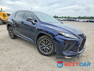 Czwarte zdjęcie samochodu z boku: 2021 LEXUS RX 350 F SPORT VIN:2T2SZMAA1MC209333 - miniatura
