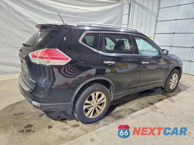 Trzecie zdjęcie samochodu z tyłu: 2015 NISSAN ROGUE SV VIN:KNMAT2MV8FP581101 - miniatura