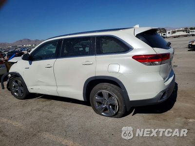 Drugie zdjęcie samochodu z przodu: 2019 TOYOTA HIGHLANDER HYBRID LIMITED PLATINUM VIN:5TDDGRFH0KS059077 - miniatura