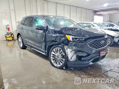 Czwarte zdjęcie samochodu z boku: 2021 FORD EDGE TITANIUM VIN:2FMPK4K94MBA19579 - miniatura