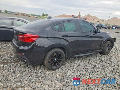Trzecie zdjęcie samochodu z tyłu: 2019 BMW X6 XDRIVE50I VIN:5UXKU6C57KLP60627 - miniatura