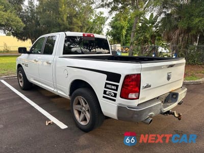 Trzecie zdjęcie samochodu z tyłu: 2014 RAM 1500 SLT VIN:1C6RR6GT8ES480498 - miniatura