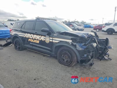Czwarte zdjęcie samochodu z boku: 2021 FORD EXPLORER POLICE INTERCEPTOR VIN:1FM5K8AB2MGB83165 - miniatura