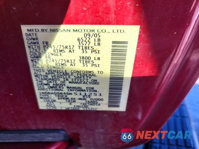 Zdjęcie 12 z 12 samochodu: 2006 NISSAN TITAN XE FFV VIN:1N6BA06B46N511251 - miniatura