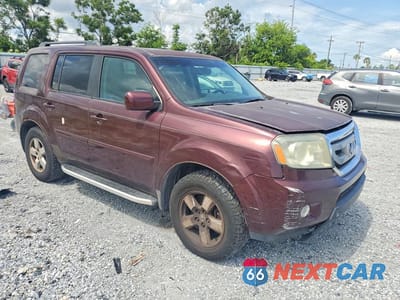 Czwarte zdjęcie samochodu z boku: 2011 HONDA PILOT EXL VIN:5FNYF3H65BB047606 - miniatura