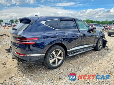 Trzecie zdjęcie samochodu z tyłu: 2021 GENESIS GV80 3.5T VIN:KMUHCESC0MU074710 - miniatura