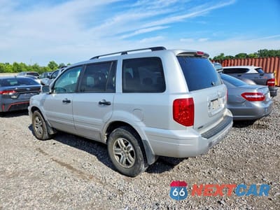 Drugie zdjęcie samochodu z przodu: 2003 HONDA PILOT EXL VIN:2HKYF18583H595100 - miniatura