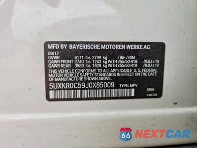 Zdjęcie 13 z 13 samochodu: 2018 BMW X5 XDRIVE35I VIN:5UXKR0C59J0X85009 - miniatura