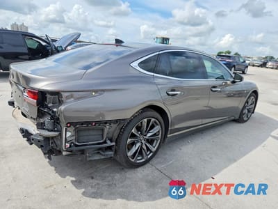 Trzecie zdjęcie samochodu z tyłu: 2018 LEXUS LS 500 F SPORT VIN:JTHB51FFXJ5001560 - miniatura