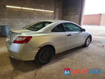 Trzecie zdjęcie samochodu z tyłu: 2007 HONDA CIVIC DX VIN:2HGFG12227H544713 - miniatura