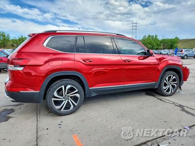 Trzecie zdjęcie samochodu z tyłu: 2021 VOLKSWAGEN ATLAS SEL PREMIUM VIN:1V2TP2CA6MC512552 - miniatura
