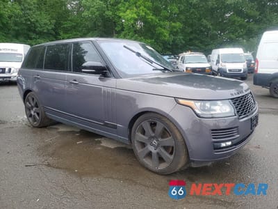 Czwarte zdjęcie samochodu z boku: 2016 LAND ROVER RANGE ROVER SUPERCHARGED VIN:SALGS3EF3GA260512 - miniatura