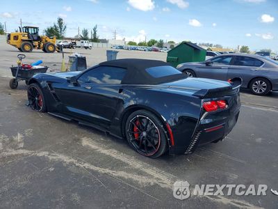 Drugie zdjęcie samochodu z przodu: 2019 CHEVROLET CORVETTE GRAND SPORT 3LT VIN:1G1Y13D75K5117516 - miniatura