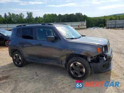 Czwarte zdjęcie samochodu z boku: 2017 JEEP RENEGADE SPORT VIN:ZACCJBAB6HPE67659 - miniatura
