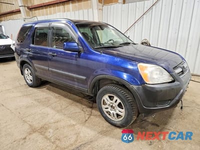Czwarte zdjęcie samochodu z boku: 2002 HONDA CR-V EX VIN:JHLRD78812C089452 - miniatura