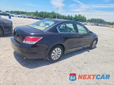 Trzecie zdjęcie samochodu z tyłu: 2010 HONDA ACCORD LX VIN:1HGCP2F32AA087077 - miniatura
