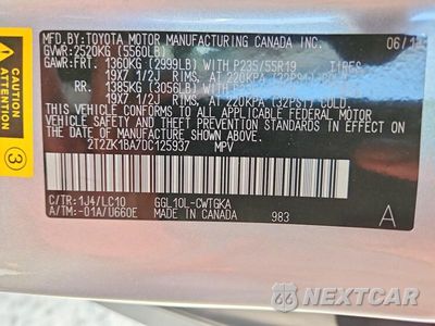 Zdjęcie 13 z 13 samochodu: 2013 LEXUS RX 350 VIN:2T2ZK1BA7DC125937 - miniatura