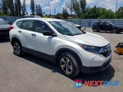 Czwarte zdjęcie samochodu z boku: 2018 HONDA CR-V LX VIN:2HKRW6H33JH225671 - miniatura