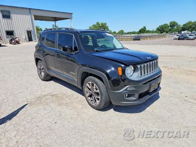Czwarte zdjęcie samochodu z boku: 2015 JEEP RENEGADE LATITUDE VIN:ZACCJABT5FPB31239 - miniatura