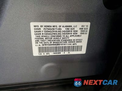 Zdjęcie 13 z 13 samochodu: 2016 ACURA MDX ADVANCE VIN:5FRYD4H94GB014141 - miniatura