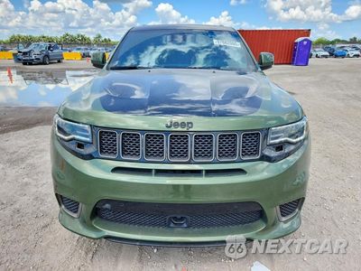 Piąte zdjęcie samochodu w środku: 2021 JEEP GRAND CHEROKEE TRACKHAWK VIN:1C4RJFN93MC605875 - miniatura