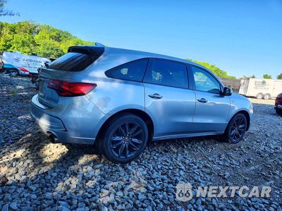 Trzecie zdjęcie samochodu z tyłu: 2020 ACURA MDX A-SPEC VIN:5J8YD4H08LL032007 - miniatura