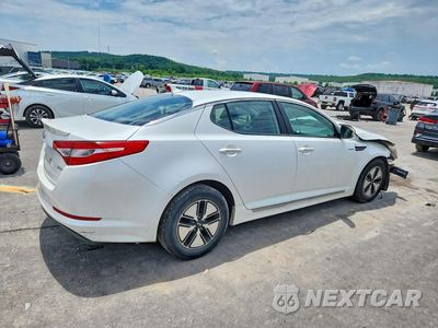 Trzecie zdjęcie samochodu z tyłu: 2013 KIA OPTIMA HYBRID VIN:KNAGM4AD9D5044841 - miniatura