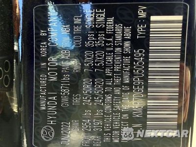 Zdjęcie 15 z 15 samochodu: 2023 HYUNDAI PALISADE CALLIGRAPHY VIN:KM8R7DGE9PU505495 - miniatura