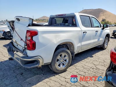 Trzecie zdjęcie samochodu z tyłu: 2020 CHEVROLET SILVERADO C1500 VIN:3GCPWAEH7LG133047 - miniatura