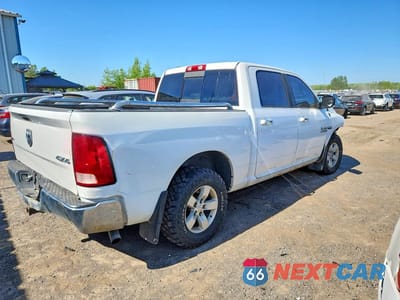 Trzecie zdjęcie samochodu z tyłu: 2017 RAM 1500 SLT VIN:1C6RR7LT7HS722326 - miniatura